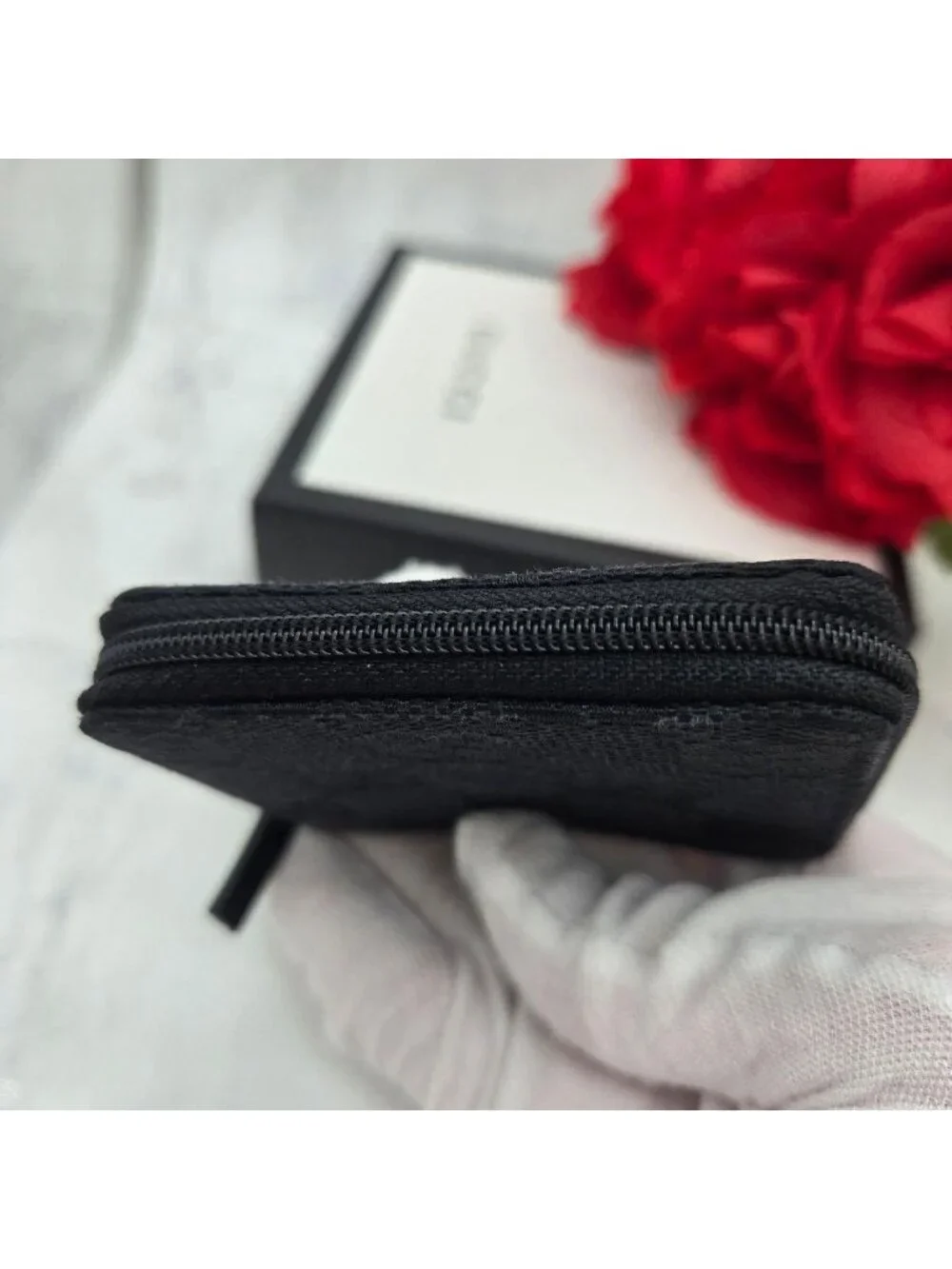 Gucci Coin Purse Wallet GG Canvas